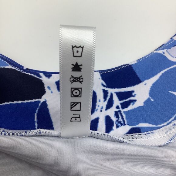 The Bubble Womens Emily Tank Top‎ Blue Floral Size Medium NWT - Picture 9 of 9